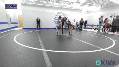 100 lbs Rr Rnd 2 - Katie Burrows, Noble Takedown Club vs Dallas Deskin, Norman Grappling Club