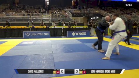 João Henrique Badke Melo vs David Paul Jones 2025 Pan Jiu Jitsu IBJJF Championship