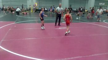60 lbs Semifinal - Carter **Brock, Panhandle Pitbulls vs Bear **Holloway, Mat Demon Wrestling Club
