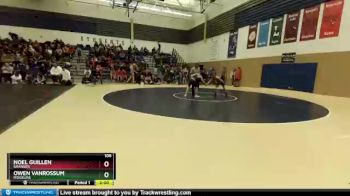 106 lbs Quarterfinal - Owen VanRossum, Ridgeline vs Noel Guillen, Granger
