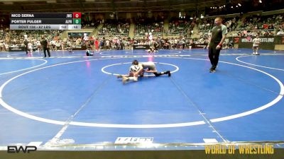 67 lbs Consi Of 4 - Nico Serna, Juggernaut Wrestling Club vs Porter Fulger, Alpha Elite, Mi