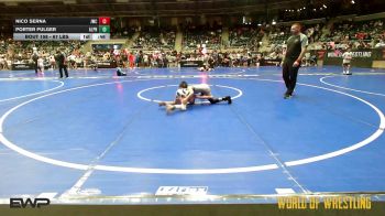 67 lbs Consi Of 4 - Nico Serna, Juggernaut Wrestling Club vs Porter Fulger, Alpha Elite, Mi