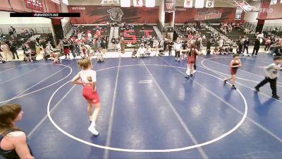 155 lbs Quarterfinal - Alexis Kirkland, Sanderson Wrestling Academy vs Miley Mcdonald, Bruin Wrestling Club