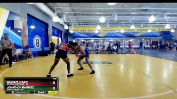 170 lbs Round 2 (8 Team) - Jonathon Ramirez, Eagle Empire vs Rakeem Green, Big Man Wrestling