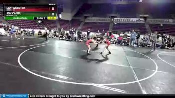 W-106 lbs 4th Wrestleback (16 Team) - Lily Webster, Iowa vs Joy Cantu, Indiana