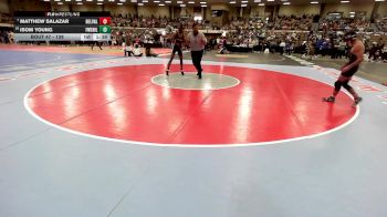 138 lbs Champ. Round 1 - Matthew Salazar, El Paso Del Valle vs Isom Young, Fort Worth South Hills
