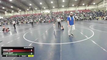 41 lbs Quarterfinal - Wade Ford, Payson Pride vs Stone Huff, Fremont Wrestling Club