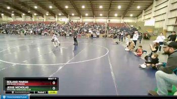 52 lbs Quarterfinal - Roland Marsh, Box Elder Stingers vs Jesse Nicholas, Stallions Wrestling Club