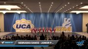 Nebraska Dance - Junior Pom Red [2023 Junior - Pom - Large 1/7/23] 2023 UDA Chicagoland Dance Challenge