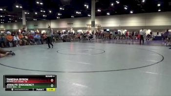 170 lbs Round 4 (8 Team) - Tanesha Byron, Orange City Titans vs Josslyn Shockency, Queen Bees