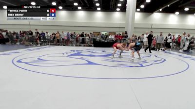 132 lbs Champ. Round 1 - Bryce Perry, NC vs Trey Denny, AL