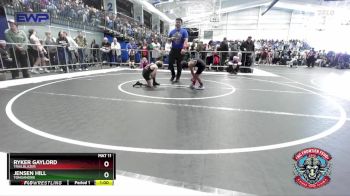 55 lbs 3rd Place Match - Ryker Gaylord, Trailblazer vs Jensen Hill, Tonganoxie