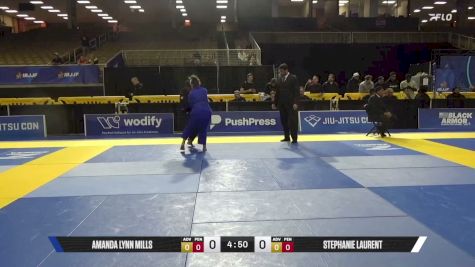 Stephanie Laurent vs Amanda Lynn Mills 2026 Pan Jiu Jitsu IBJJF Championship