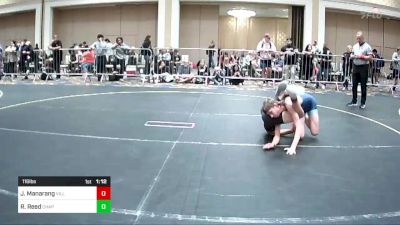 116 lbs Round Of 32 - Julian Manarang, Vills Bros WC vs Ryland Reed, Chaparral HS