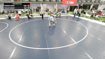 JR BOYS HARD LUCK - 172.8-174.4 Champ. Round 3 - Thomas Dunn, Bear Cave Wrestling Club vs Collin Conley, Missouri