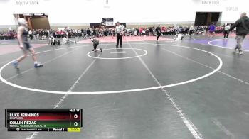 106 lbs Champ. Round 1 - Luke Jennings, Chaparral vs Collin Rezac, Topeka-Washburn Rural HS