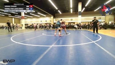 235 lbs Quarterfinal - Ariana Chavez, Borger High School Wrestling vs Kimimila Two Lance-Steele, Warrior Trained Wrestling