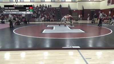 215 lbs Round 2 (3 Team) - Colton McDowell, Independence vs Kael Riniker, Mount Vernon