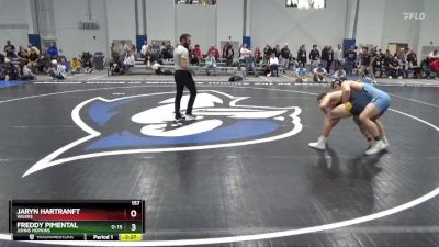 157 lbs Semifinal - Freddy Pimental, Johns Hopkins vs Jaryn Hartranft, Wilkes