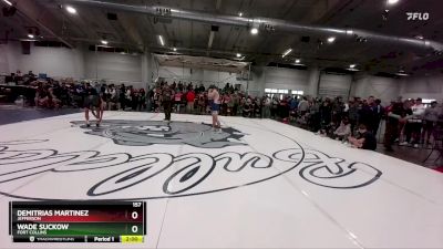 157 lbs Champ. Round 1 - Demitrias Martinez, Jefferson vs Wade Suckow, Fort Collins