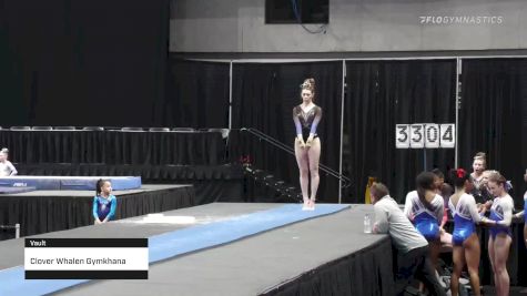 Clover Whalen Gymkhana Gymnastics - Vault - 2022 Elevate the Stage Huntsville presented by SportsMED & Crestwood