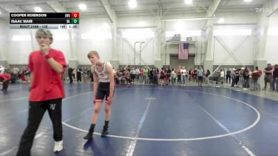 135 lbs Quarterfinal - Isaac Mair, Northside Wrestling Club vs Cooper Robinson, Elko Wrestling Club