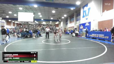 113 lbs Champ. Round 1 - Connor Johns, Bishop Gorman vs Gabryel Juarez, Garces