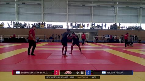 Pablo Sebastian Echazu Bloser vs Wilson Yevara 2025 ADCC South American Championship