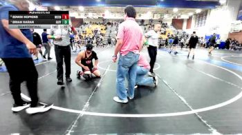 215 lbs Quarterfinal - Brian Haran, Gilroy vs Edwin Hopkins, Westminster