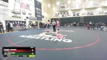 190 lbs Cons. Round 1 - Randy Binner, Eastmont vs Jay Knutsen, Ellensburg