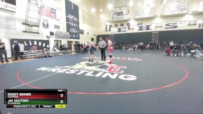 190 lbs Cons. Round 1 - Randy Binner, Eastmont vs Jay Knutsen, Ellensburg