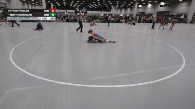 120 lbs Cons. Sub-quarters - Peyton Fowler, Union County Wrestling Club vs Hoyt Harshman, Mat Demon Wrestling Club