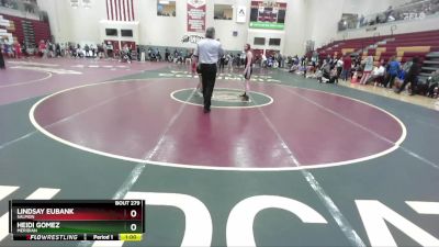 120 lbs Cons. Round 2 - Heidi Gomez, Meridian vs Lindsay Eubank, Salmon