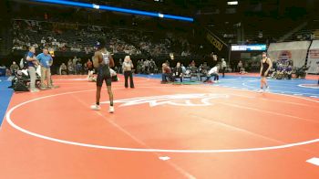 113 Class 2 lbs Champ. Round 1 - Caleb Dyer, Lutheran St. Charles vs Alex Woods, Maplewood-Richmond Hts.