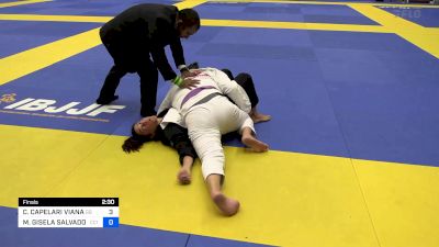 CAMILA CAPELARI VIANA vs MARIA GISELA SALVADOR 2024 Brasileiro Jiu-Jitsu IBJJF