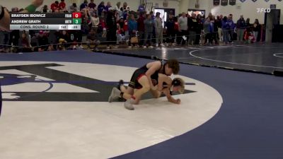 103 lbs Cons. Round 2 - Andrew Grath, St. Anthonys vs Brayden Ibowicz, St. Francis