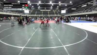 110 lbs 3rd Place - Dillin Tomlin, Greenwich Township vs Chase Hier, Howell Township