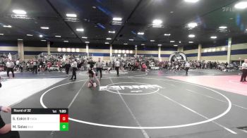 102 lbs Round Of 32 - Samuel Eakin II, Yucaipa Thunder WC vs Matthew Salas, Silverback WC