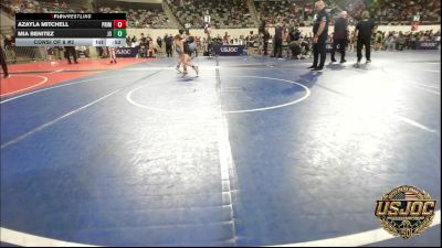 57 lbs Consi Of 8 #2 - Azayla Mitchell, Prime Wrestling vs Mia Benitez, Juic3 Acad3my