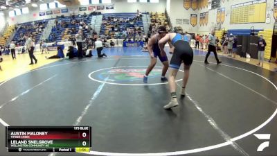 175 Blue Quarterfinal - Leland Snelgrove, Wellington Community Hs vs Austin Maloney, Timber Creek