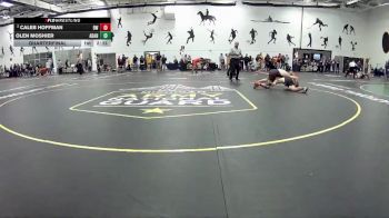 157 lbs Quarterfinal - Olen Moshier, Adrian vs Caleb Hoffman, Baldwin Wallace
