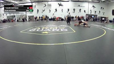 157 lbs Quarterfinal - Olen Moshier, Adrian vs Caleb Hoffman, Baldwin Wallace
