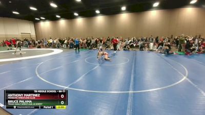 66-71 lbs Round 2 - Bruce Palama, Texas Eagle Wrestling Academy vs Anthony Martinez, Mesquite Wrestling Club