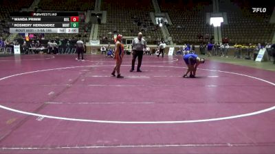 1-5A 185 Quarterfinal - Rosmery Hernandez, Montevallo vs Wanda Primm, Reeltown