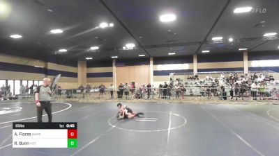 65 lbs Consi Of 16 #2 - Adriel Flores, Warriors Of Christ vs Raiden Bunn, Victory WC