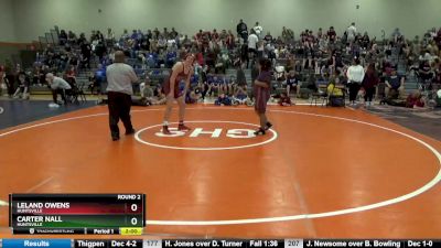 207 lbs Round 2 - Leland Owens, Huntsville vs Carter Nall, Huntsville