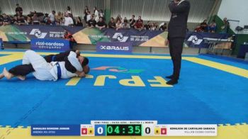 RONALDO RONDINI JUNIOR vs GENILSON DE CARVALHO SARAIVA 2026 FPJJ Copa Grandes Mestres Etapa 3