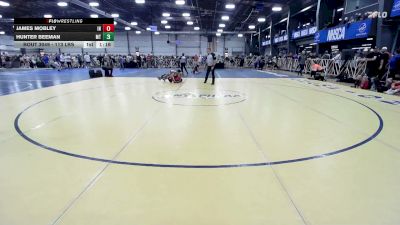 113 lbs Round Of 128 - James Mobley, IN vs Hunter Beeman, MT