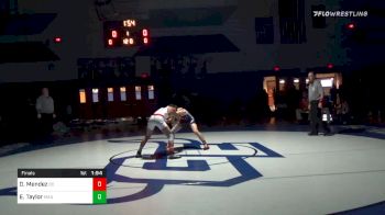 120 lbs Final - Damian Mendez, Dodge City vs Easton Taylor, Manhattan
