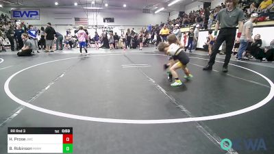 40 lbs Rr Rnd 3 - Hunter Prose, Jay Wrestling Club vs Beckham Robinson, Miami